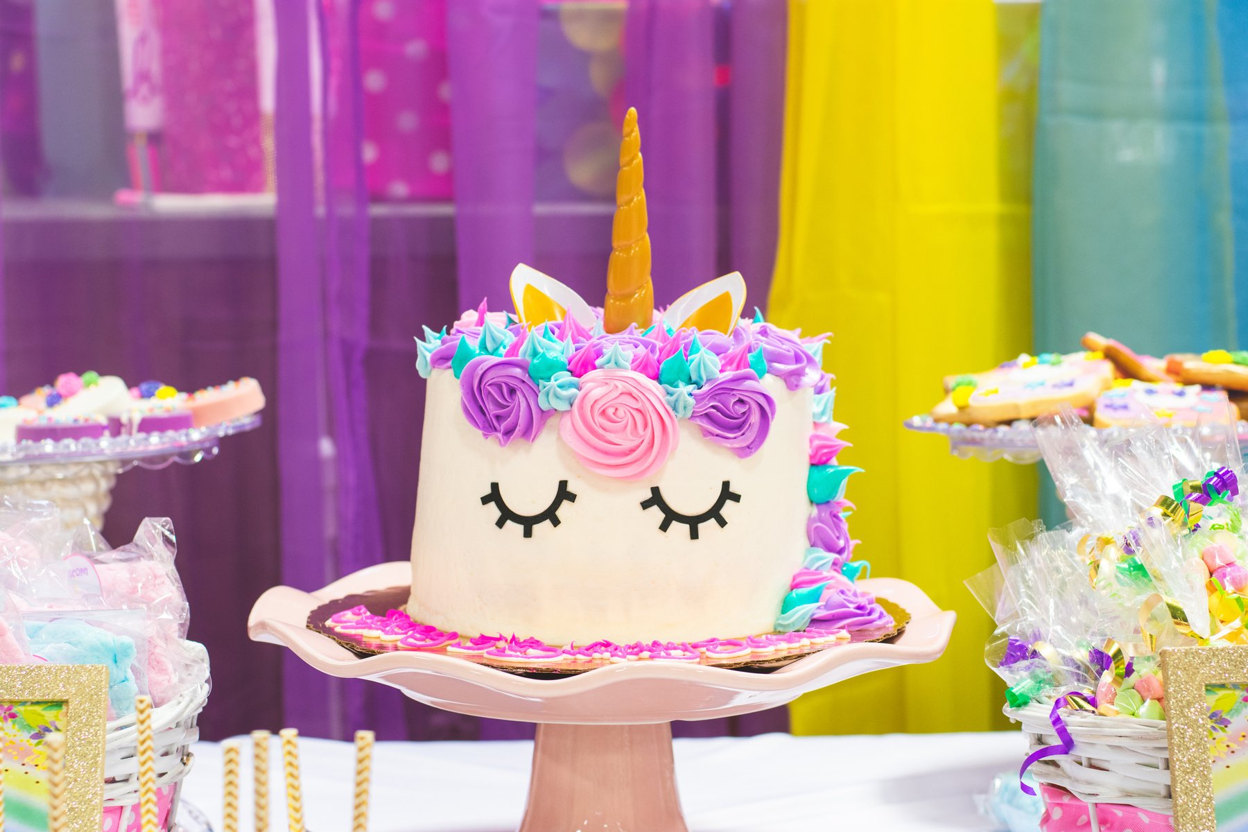 Unicorn Fondant Cake